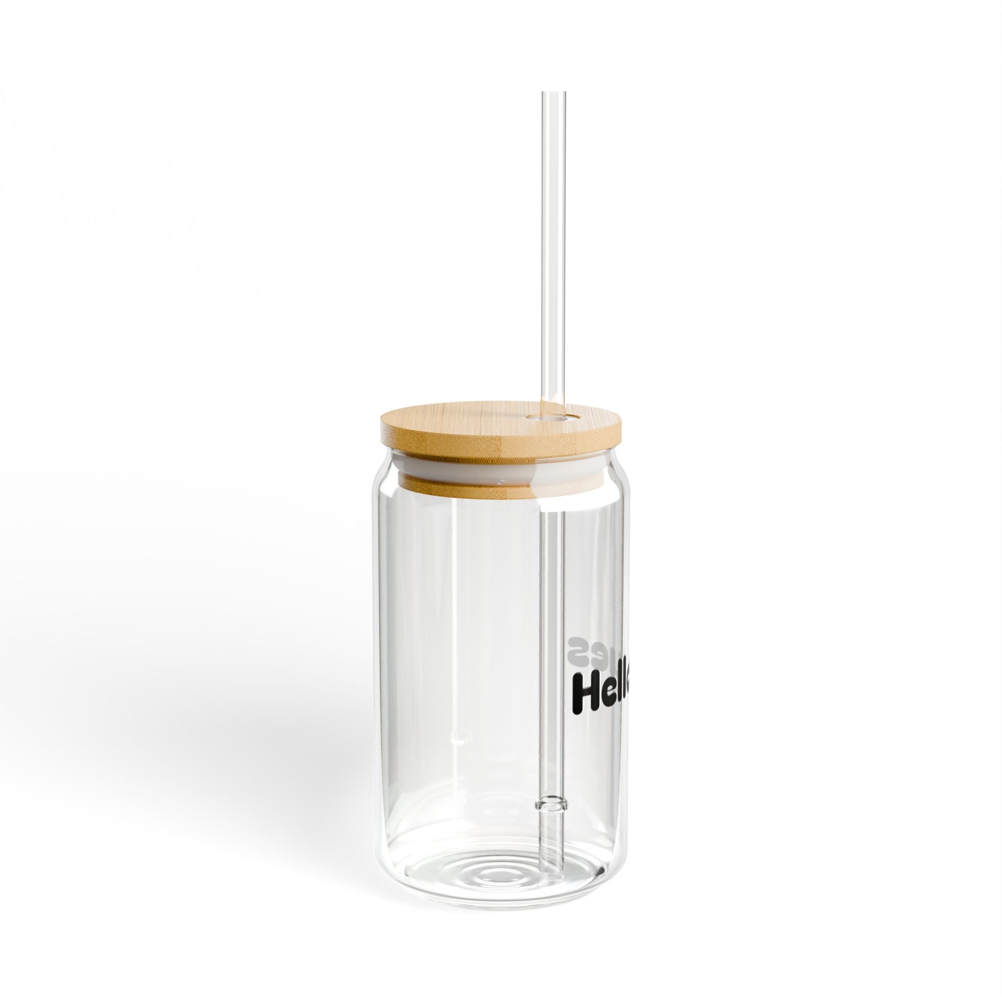 Sipper Glass, Eco-Friendly 16oz - Modern Design Collection