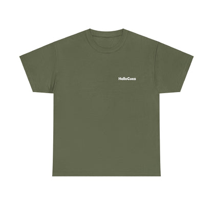 Classic HelloCues Heavy Weight Tee