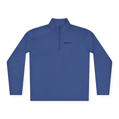 Lightweight Pullover for Active Lifestyle - HelloCues Unisex Quarter-Zip