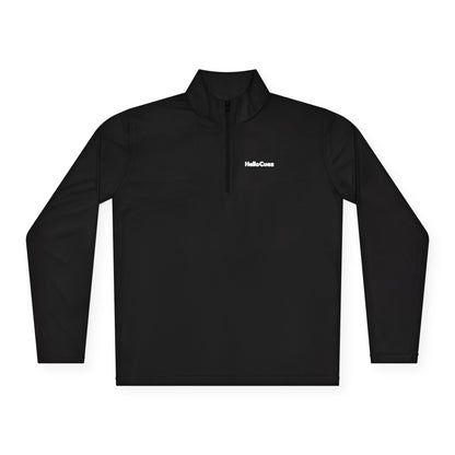 Lightweight Pullover for Active Lifestyle - HelloCues Unisex Quarter-Zip