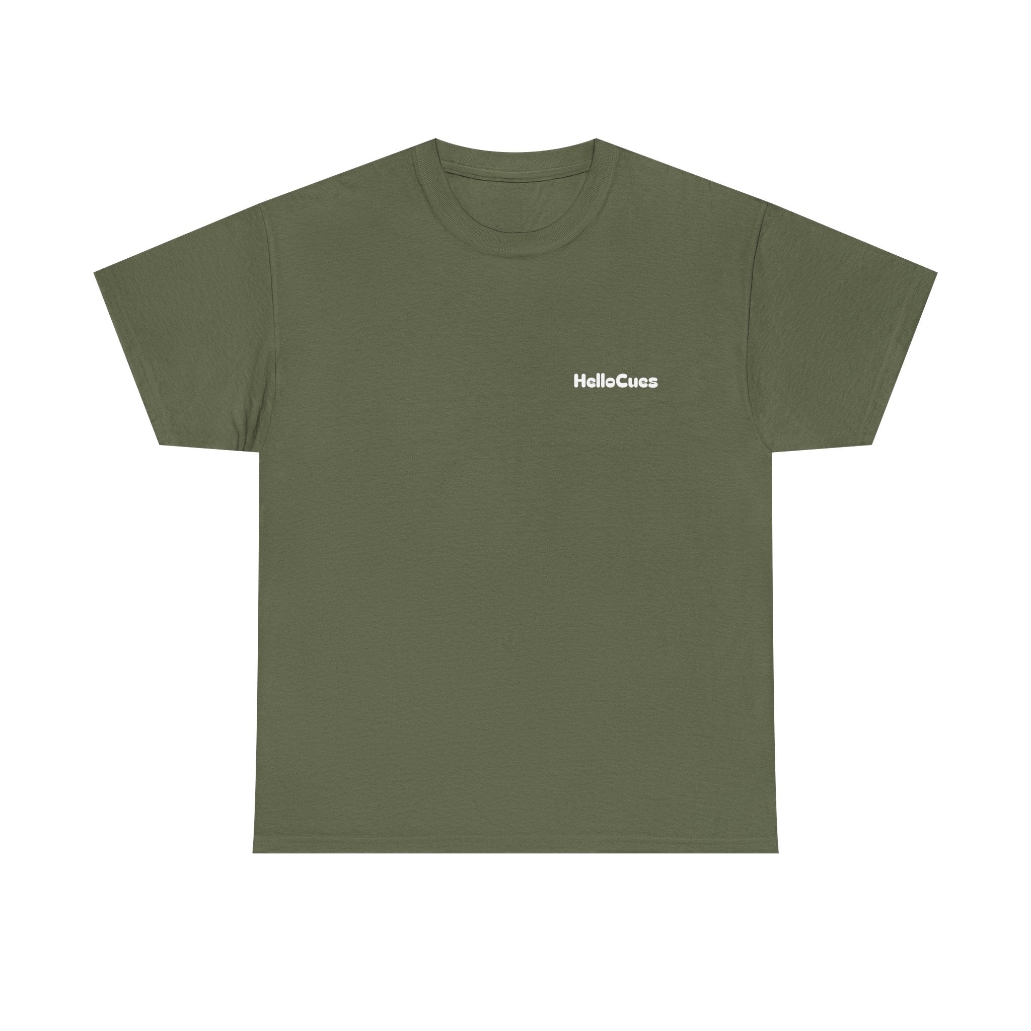 Classic HelloCues Heavy Weight Tee