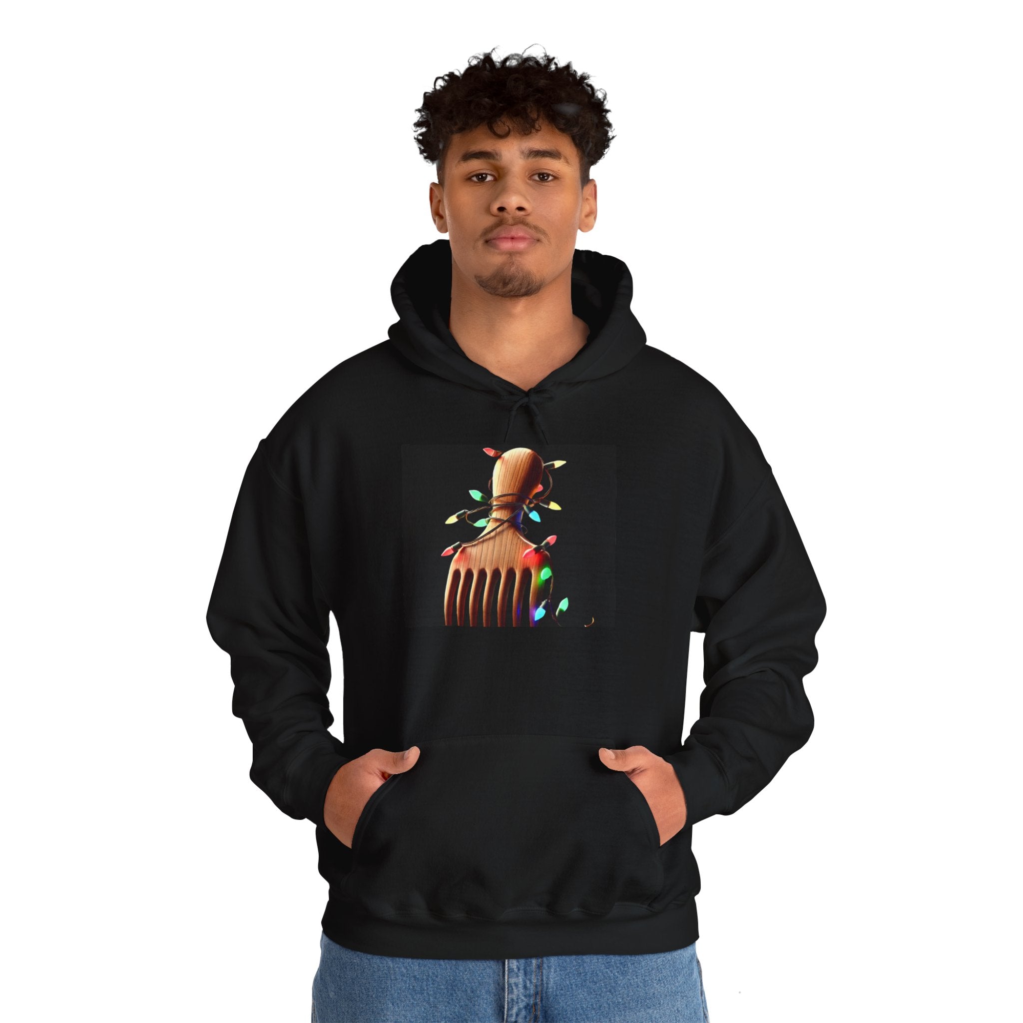 Holiday AfroPick | Hooded Sweatshirt (Unisex)